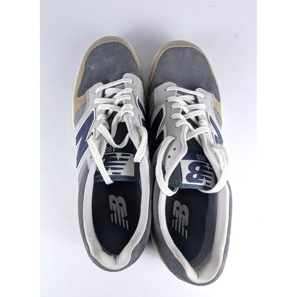 New Balance 480 Men's Shoes Sneakers Grey/Brown Size 12 - Picture 5 of 8